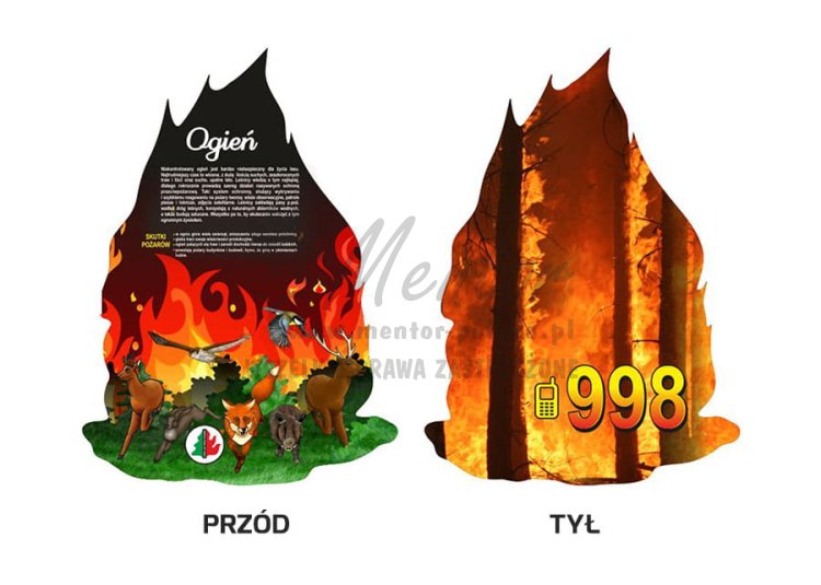 Tablica kształtowa - Ochrona przeciwpożarowa 1