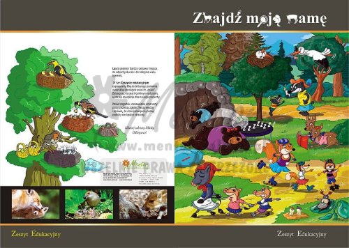 ZESZYT EDUKACYJNY "Znajdź moją mamę"