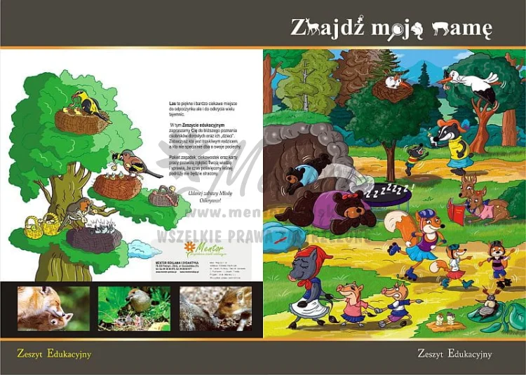 ZESZYT EDUKACYJNY "Znajdź moją mamę"