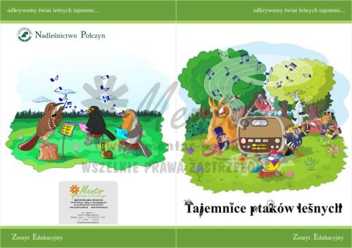 ZESZYT EDUKACYJNY "Tajemnice ptaków leśnych"