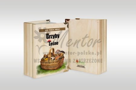 Mini Księga Wiedzy - Grzyby - wizualizacja poglądowa