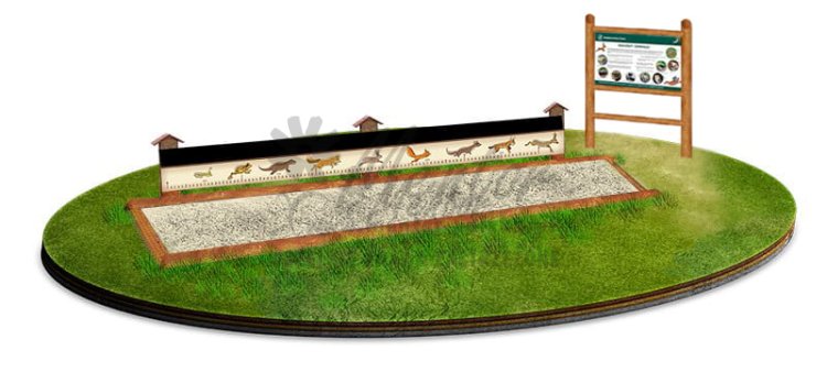 Leśne rekordy / Skocznia - wizualizacja poglądowa