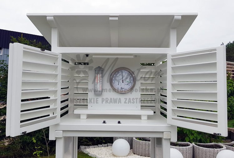 Stacja meteorologiczna - zawartość z bliska