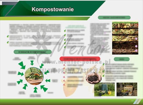 TE3-34 Tablica ekologiczna Kompostowanie