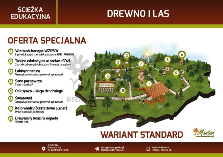 Ścieżka Edukacyjna - Drewno i las