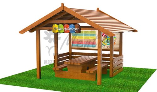 137. Wiata Ekologiczna - WZ05EK (kantówka)