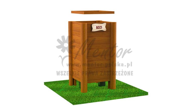 Kosz na śmieci K04 - BIO