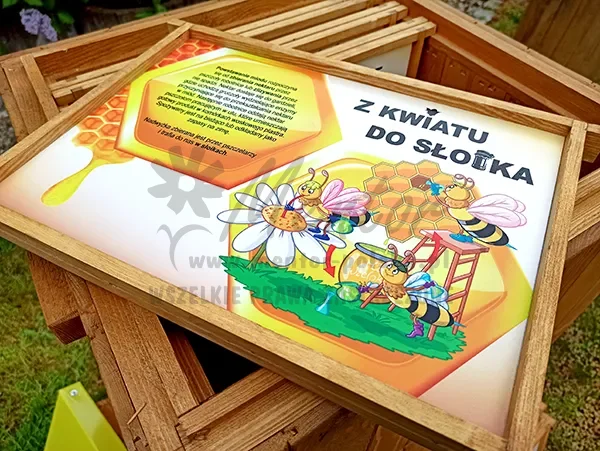 Ul eduakcyjny - zbliżenie na tabliczkę