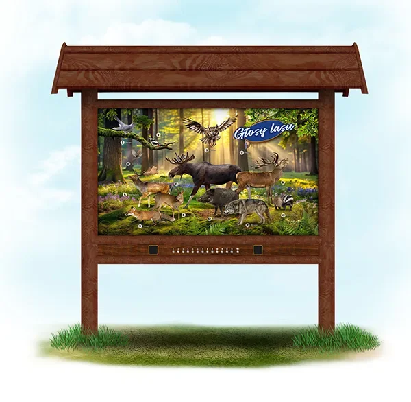 Głosy lasu  (brąz bez ławki)