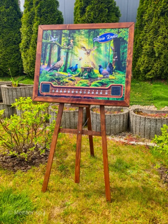 Tablica śpiewająca - ptasie radio - zdjęcie poglądowe