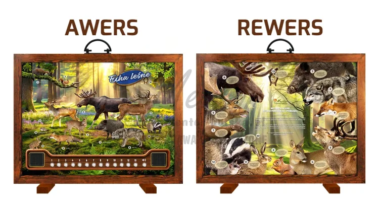 Echa leśne - awers i rewers