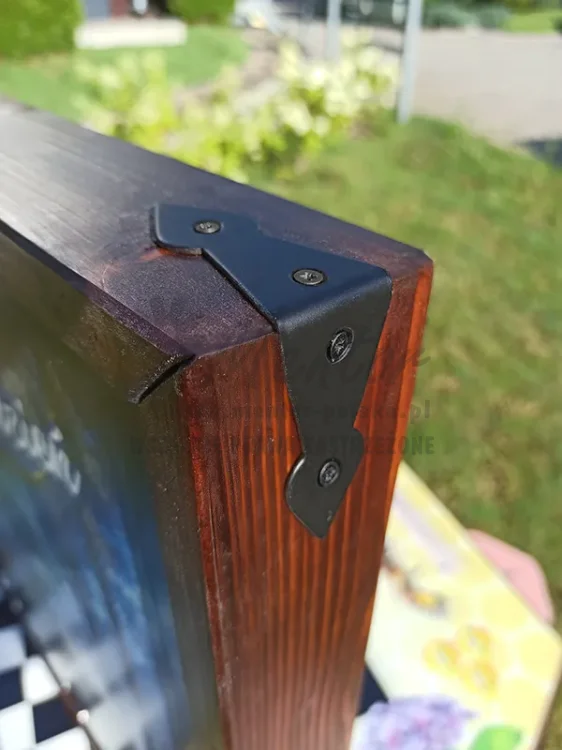 Zbliżenie okucie narożnika