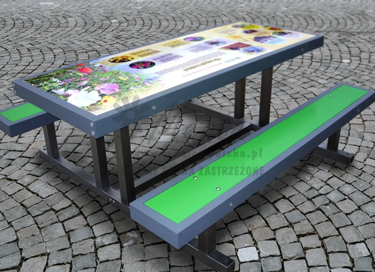 Stół edukacyjny aluminiowy.webp