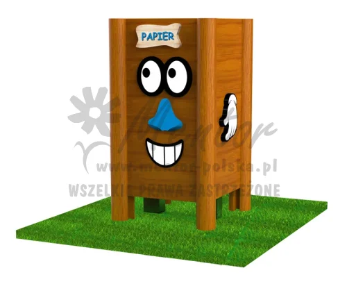 Kosz na śmieci K04 TROLL - papier