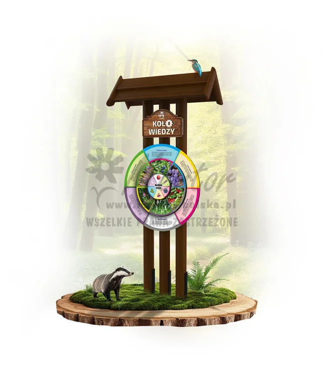 KWRL-KP3S - Rośliny leśne - brąz_webp.webp