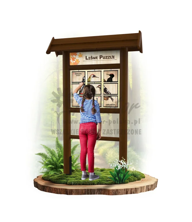 LEŚNE PUZZLE - DZIĘCIOŁY - BRĄZ_webp.webp