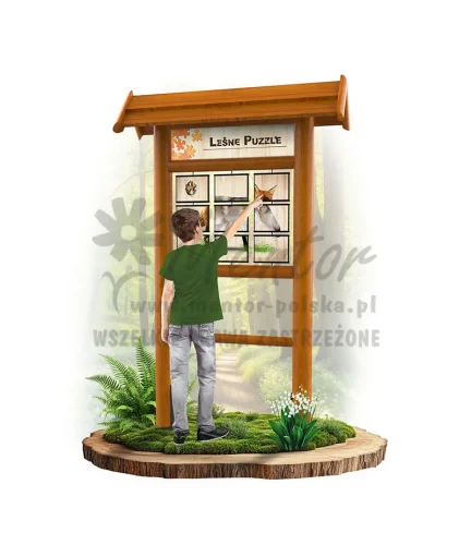 LEŚNE PUZZLE - WILK LIS - DĄB_webp.webp