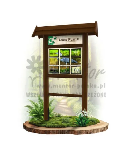 LEŚNE PUZZLE - ŻURWA CZAPLA - BRĄZ_webp.webp