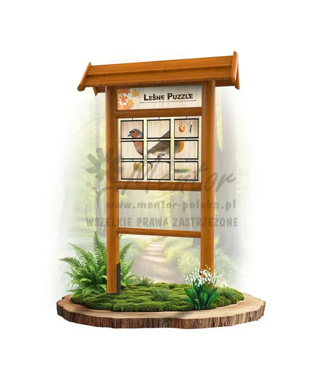 LEŚNE PUZZLE - RUDZIK ZIĘBA - DĄB_webp.webp