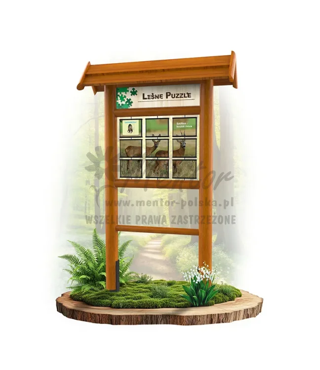 LEŚNE PUZZLE - JELEŃ I SARNA - DĄB_webp.webp