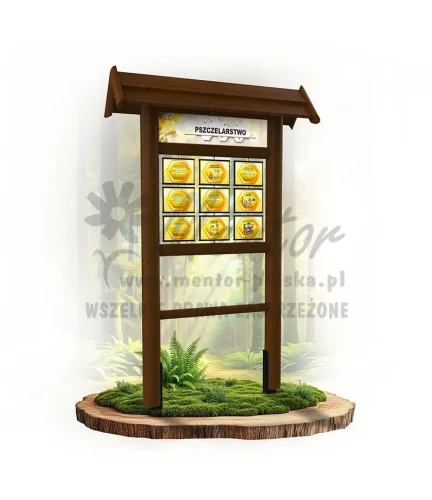 Seria poznawcza - Pszczelarstwo_brąz