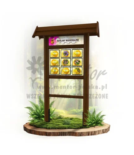 Seria poznawcza - Rośliny miododajne_brąz