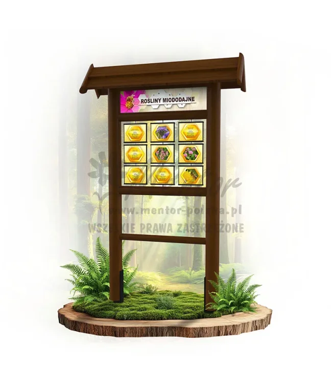 Seria poznawcza - Rośliny miododajne_brąz