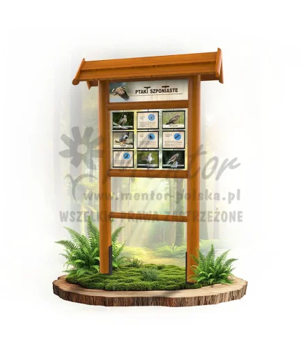 Seria poznawcza - Ptaki szponiaste_dąb