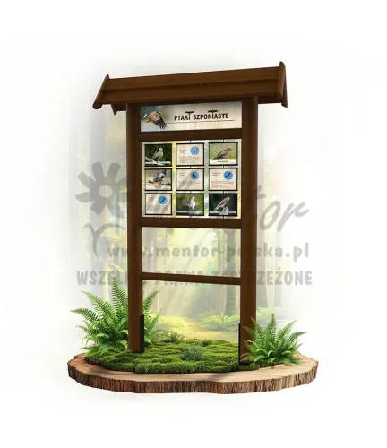 Seria poznawcza - Ptaki szponiaste_brąz