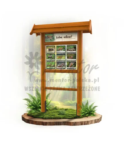 Seria poznawcza - Ssaki - leśne rodziny_dąb