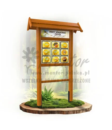 Seria poznawcza - Efekty działalności pszczół_dąb