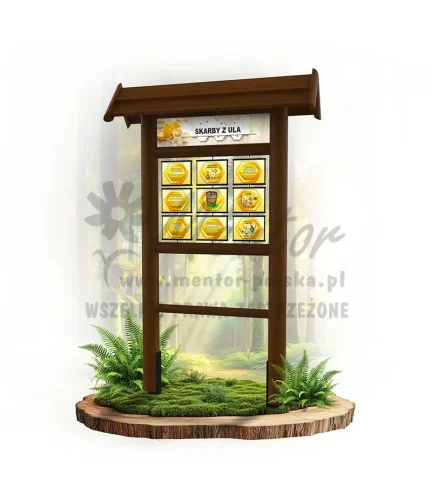 Seria poznawcza - Skarby z ula_brąz