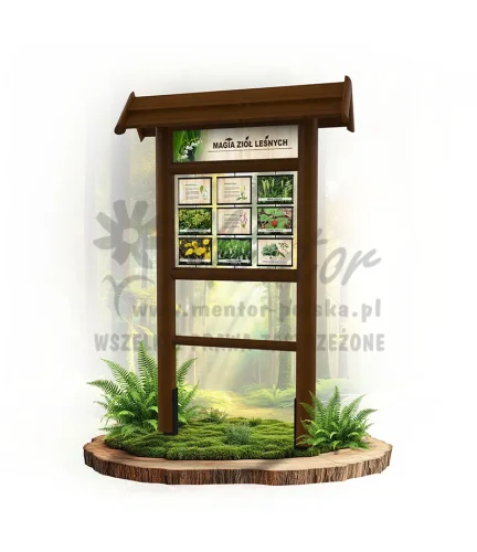 Seria poznawcza - Magia ziół leśnych_brąz