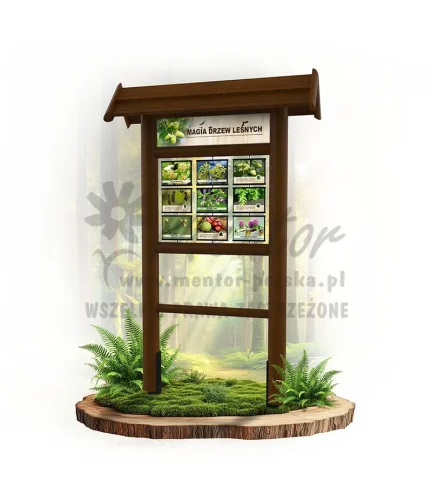 Seria poznawcza - Magia drzew leśnych_brąz