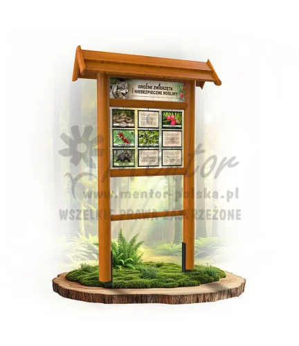 Seria poznawcza - Groźne zwierzęta i niebezpieczne rośliny_dąb