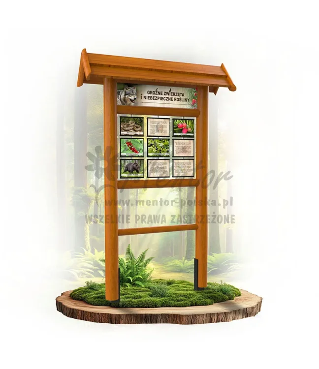 Seria poznawcza - Groźne zwierzęta i niebezpieczne rośliny_dąb