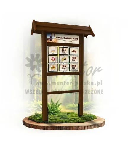 Seria poznawcza - Spalaj razem z nami - liczymy kalorie_brąz