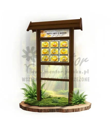 Seria poznawcza - Fakty i mity o miodzie_brąz