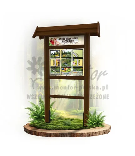 Seria poznawcza - Ogród przyjazny pszczołom_brąz