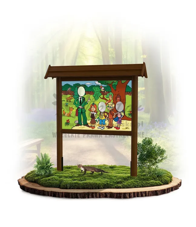 FŚ01 - Fotościanka Leśna Wędrówka_150x100_brąz_webp.webp