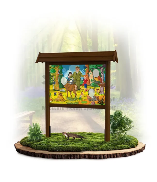 FŚ02 - Fotościanka Przygoda z Alojzym_150x100_brąz_webp.webp