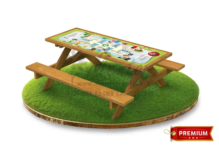 Ławostół Ali - z grą planszową 1.webp