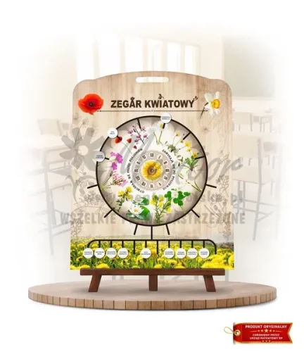 Labirynt Wiedzy - Zegar kwiatowy