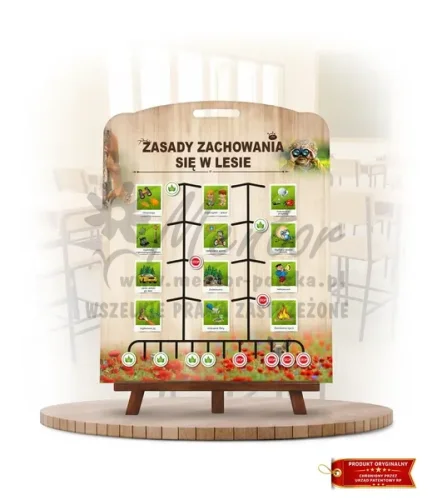 Labirynt Wiedzy - Zasady zachowania się w lesie