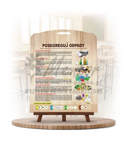 Labirynt Wiedzy - Posegreguj odpady_rewers