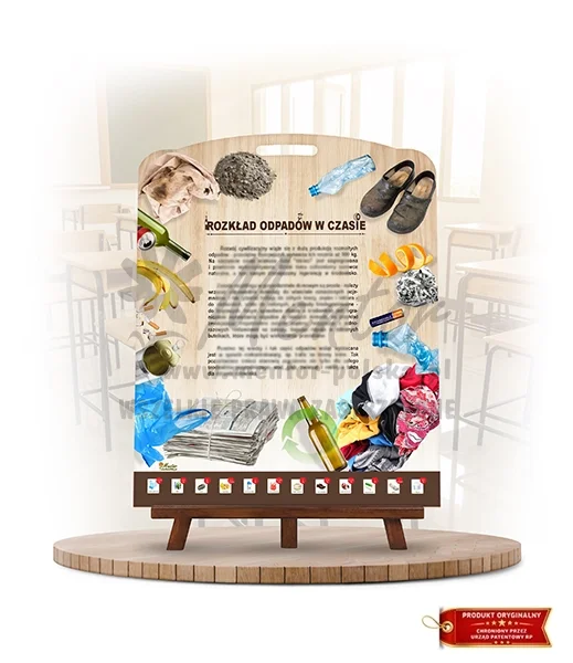 Labirynt Wiedzy - Rozkład odpadów w czasie_rewers