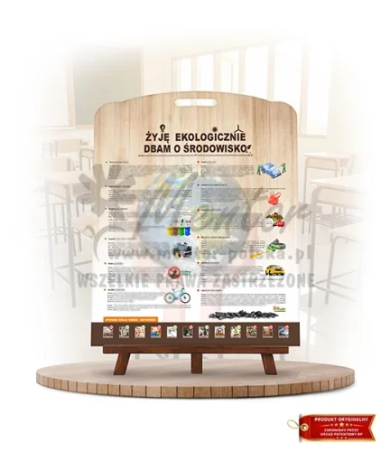 Labirynt Wiedzy - Żyję ekologicznie - dbam o środowisko_rewers