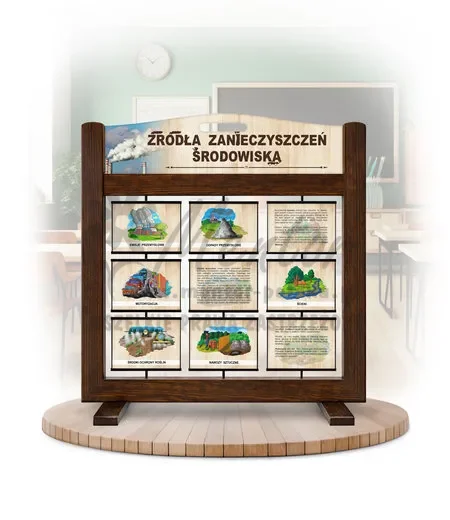 Seria poznawcza (gra mobilna) - Źródła zanieczyszczeń środowiska kolor brąz