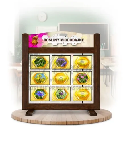 Seria poznawcza (gra mobilna) - Rośliny miododajne kolor brąz