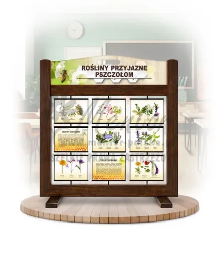 Seria poznawcza (gra mobilna) - Rośliny przyjazne pszczołom kolor brąz